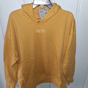 Puma HER Hoodie Mineral Yellow NWT Sz M